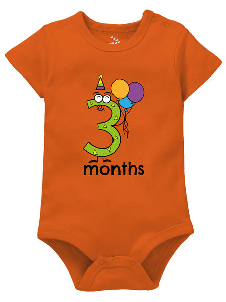 I Am Three Months - Onesie