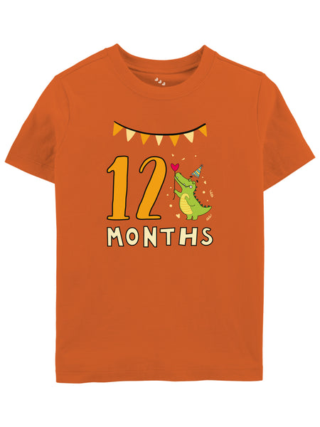 12 Months/1 Years Birthday - Tee