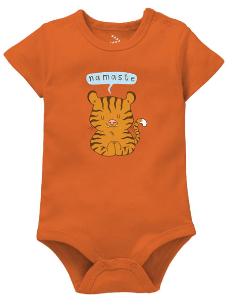 NAMASTE greeting text customized onesie/outfit/romper/dresses/bodysuits for baby boys and girls