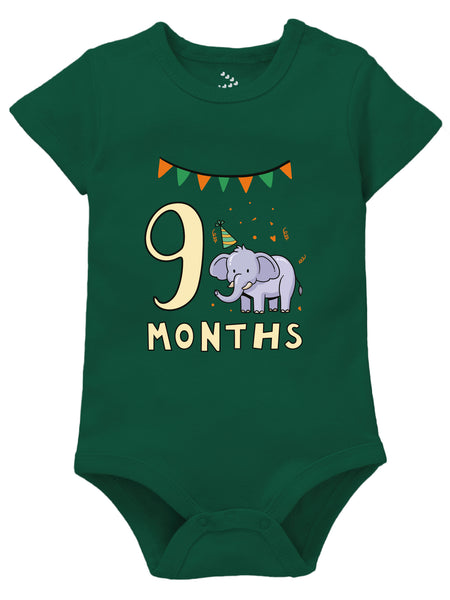 9 Months Birthday - Onesie