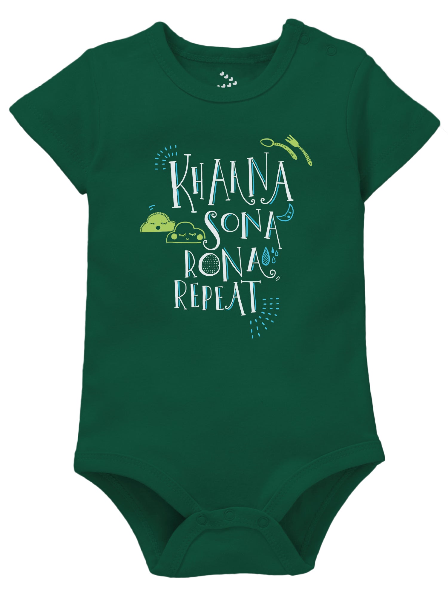 Khaana Sona Rona Repeat - Onesie