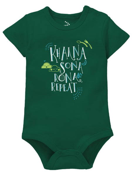 Khaana Sona Rona Repeat - Onesie