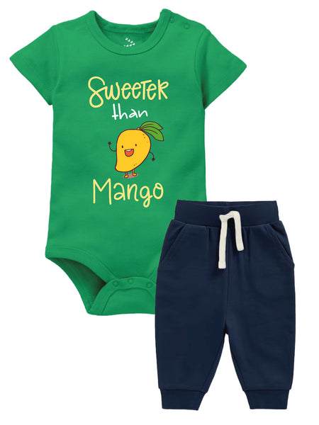 Sweeter Than Mango - Onesie And Joggers Set