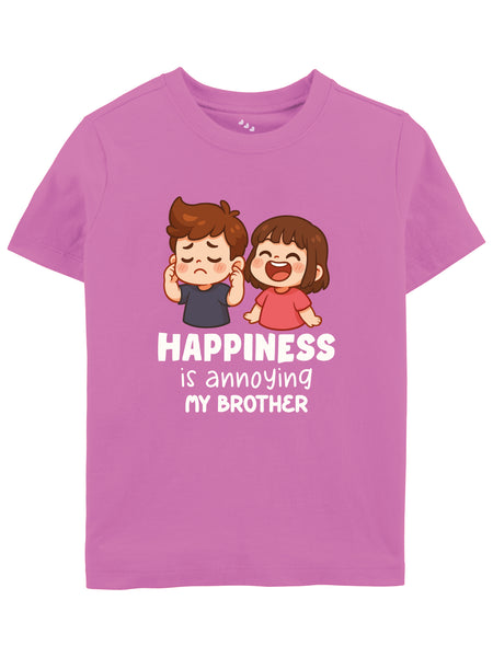 Happiness Is Annoying My Brother - Tee