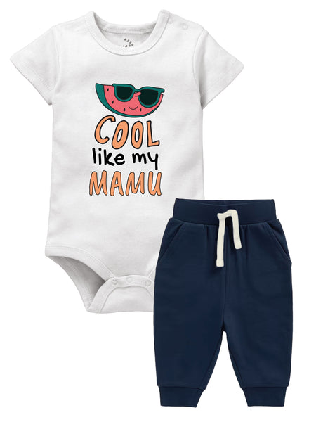 Cool Like Mamu  - Onesie And Joggers Set
