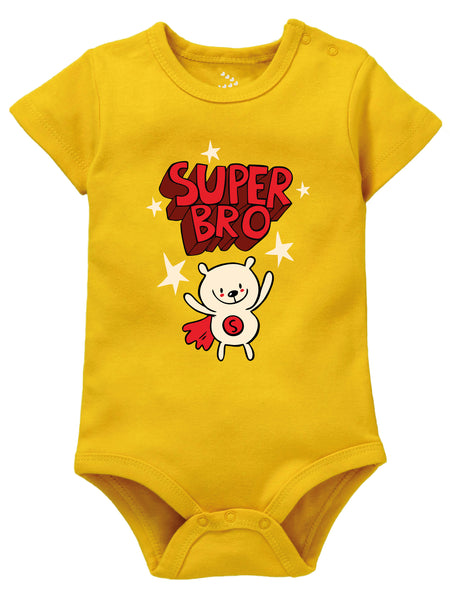 Super Bro Onesie | Baby outfit/romper for  Raksha Bandhan