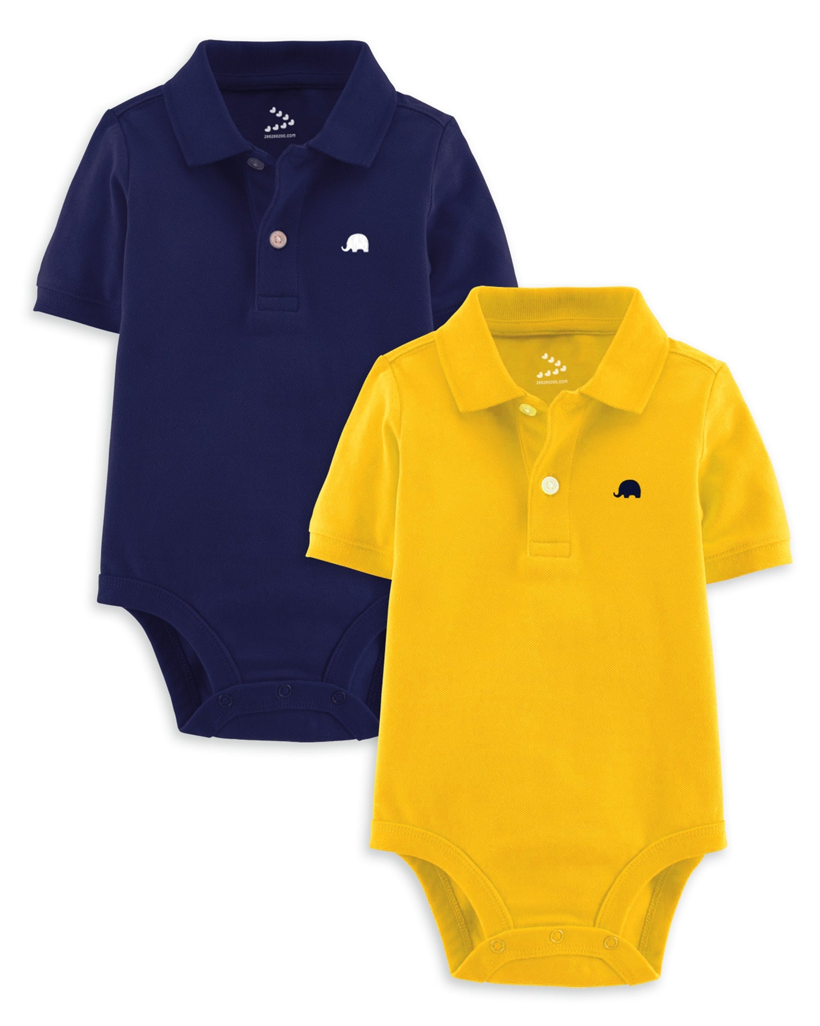 Polo Onesies - Set of 2