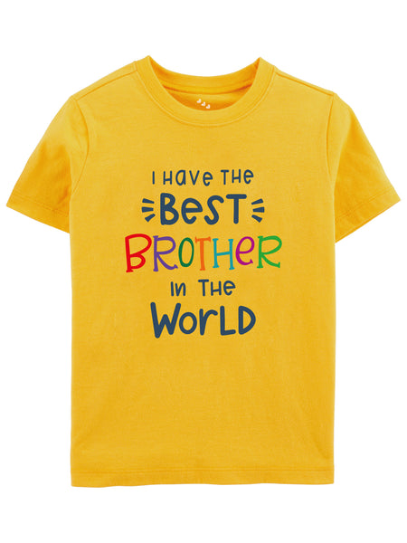I have the best brother in the world baby/kids  tshirt/tees/tee/jersey for boys and girls