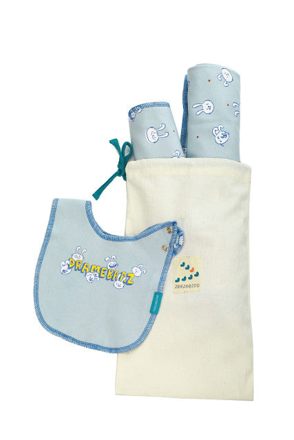 Dramebaaz - BeeBeeBoo Gift Set (Blanket, Burp Cloth, Reversible Bib)