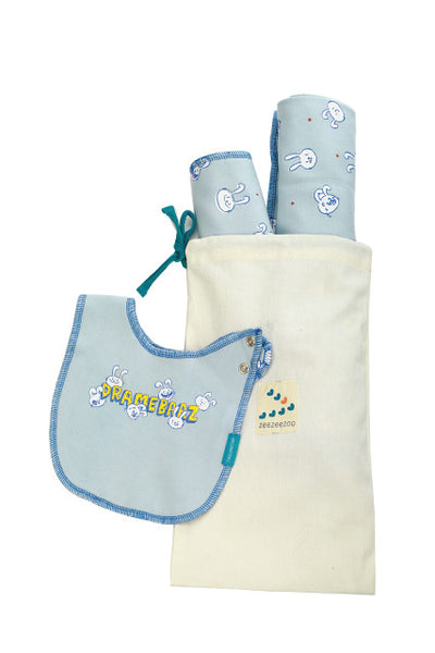Dramebaaz - BeeBeeBoo Gift Set (Blanket, Burp Cloth, Reversible Bib)