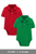 Polo Onesies - Set of 2