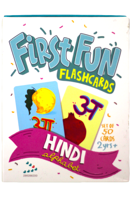 Hindi Alphabet First Fun Flashcards