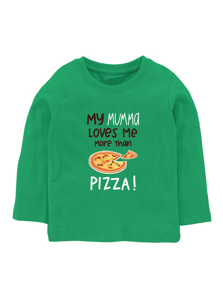 My Mumma Loves me More than Pizza - Tee