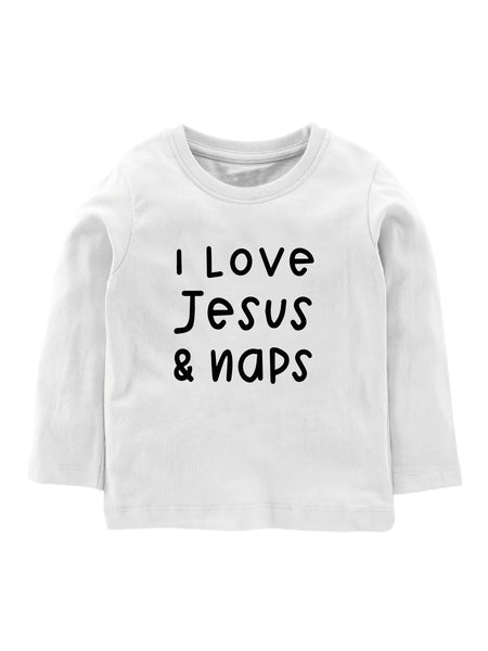 I love Jesus and Naps - Tee