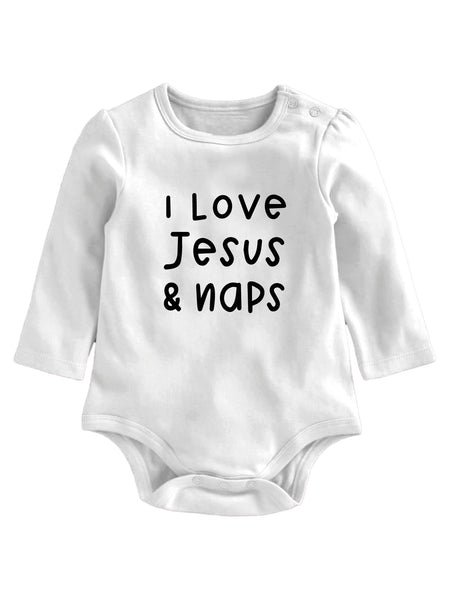 I love Jesus and Naps - Onesie