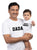 Dada & Dada's Princess Dada & Baby Matching Outfit - T-Shirt and Romper