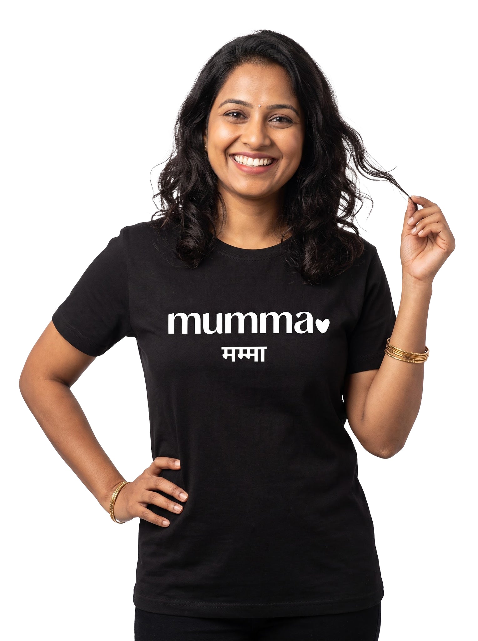 Mumma Hindi Printed - Adult T-Shirt
