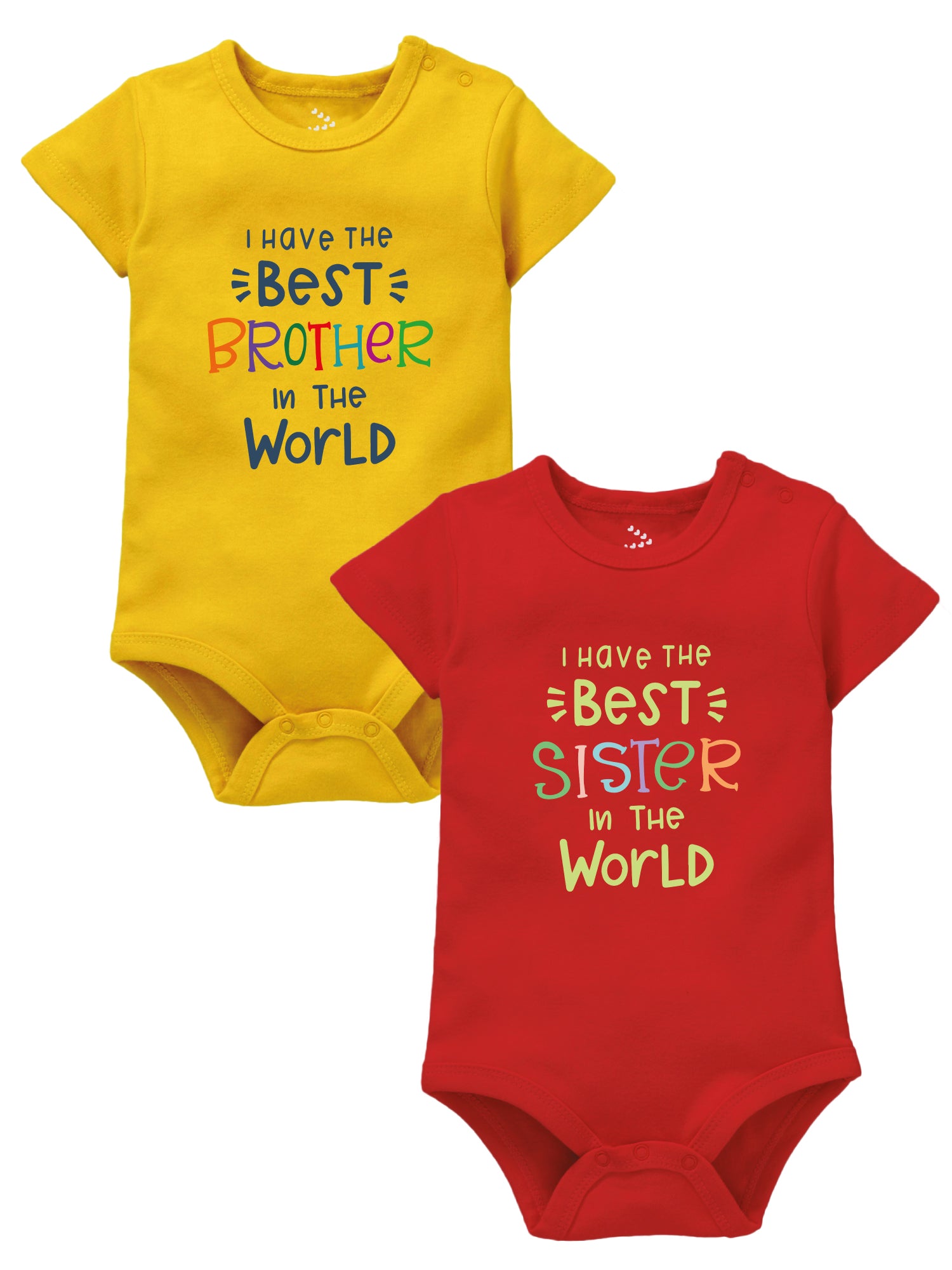 I Have The Best Brother In The World and I Have The Best Sister In The World - Set of 2