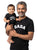Dada & Dada's Bestie Dada & Baby Matching Outfit - T-Shirt and Romper