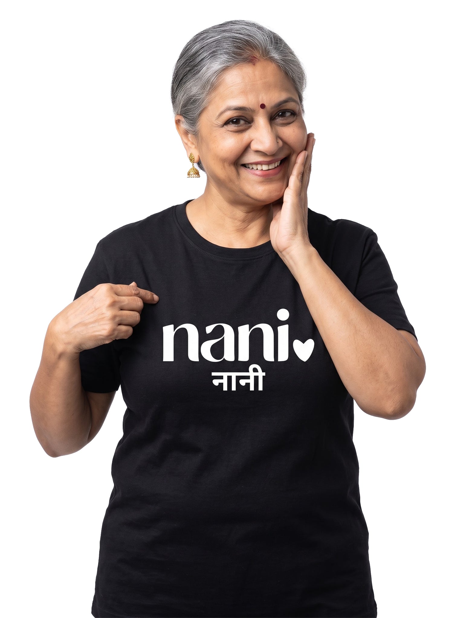 Nani Hindi Printed - Adult T-Shirt