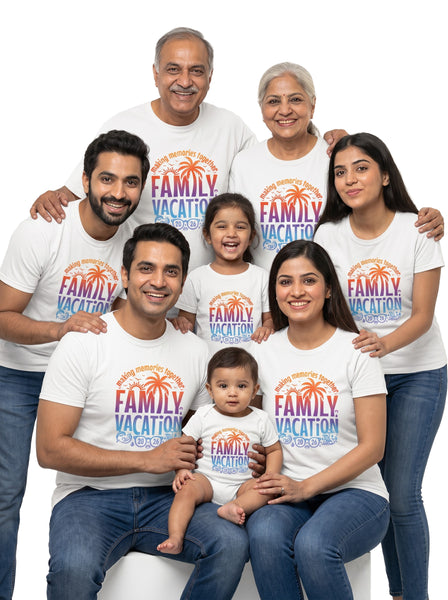 Family Trip T-Shirts – Matching Family Shirts with Personalized Names