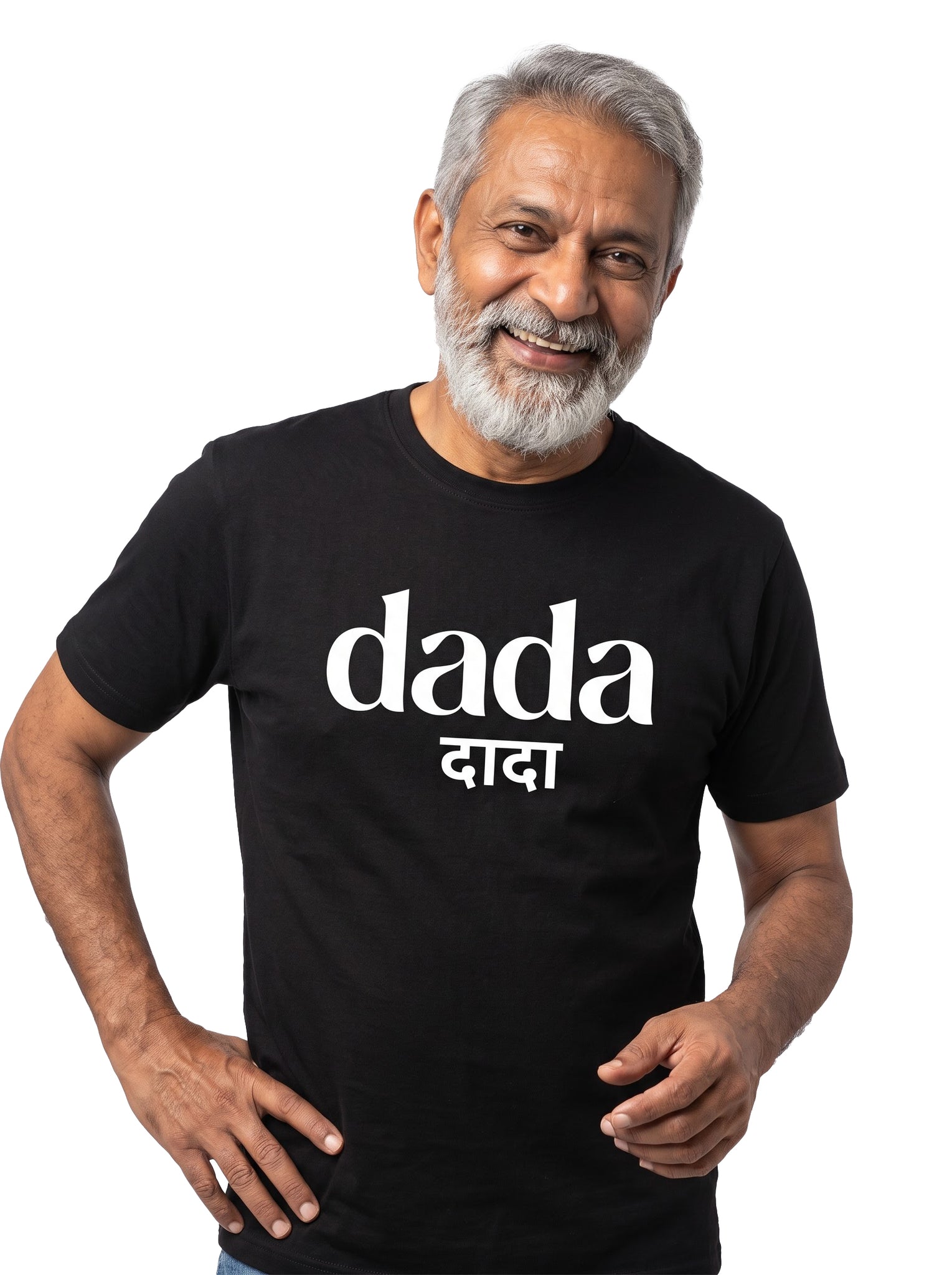 Dada Hindi Printed - Adult T-Shirt