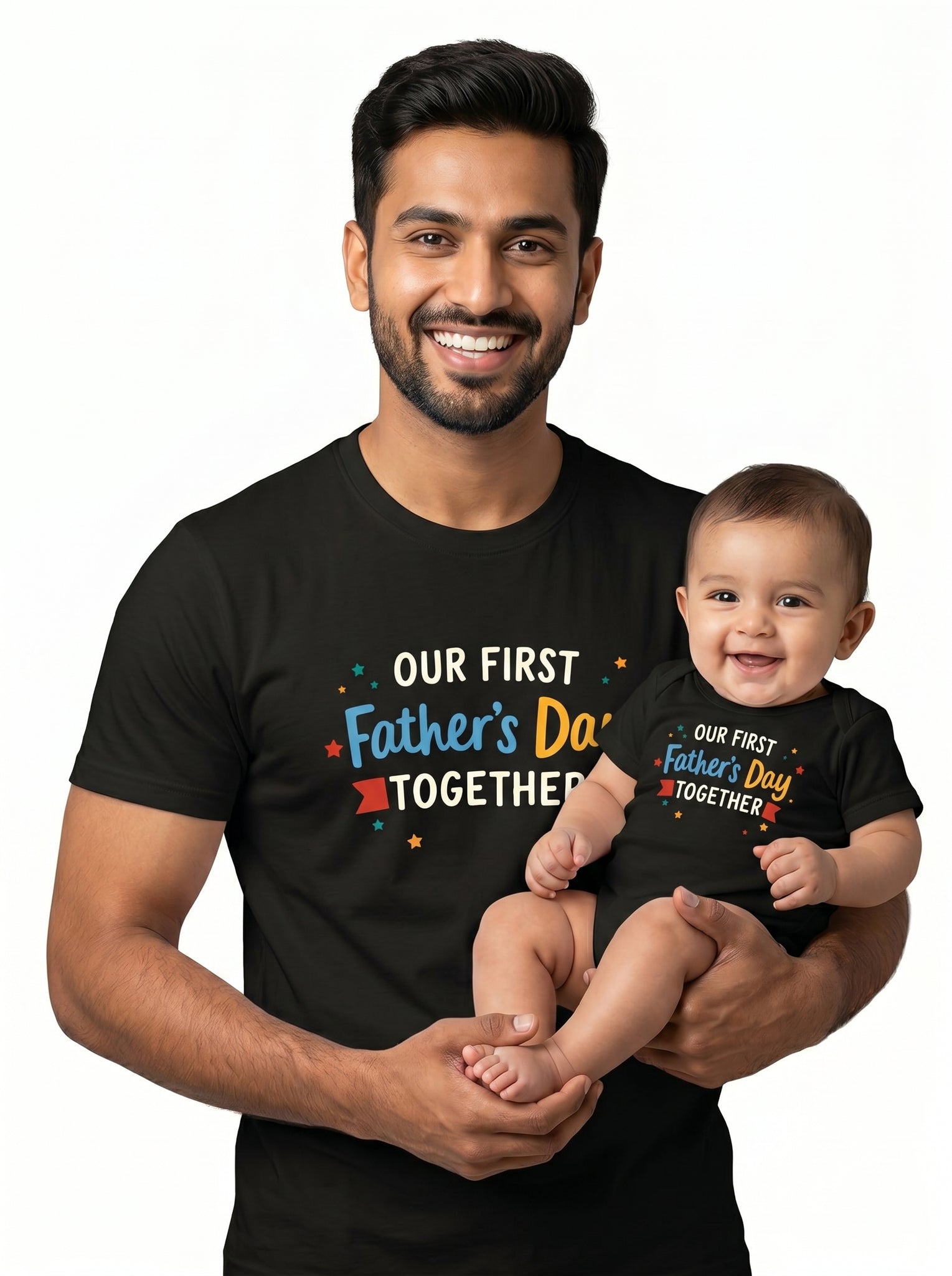 Our First Father's Day Together - T-shirt & Onesie
