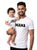 Mama & Mama's Princess Mama & Baby Matching Outfit - T-Shirt and Romper