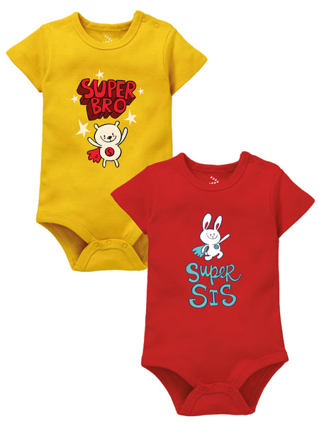 Super Bro and Super Sis - Set of 2
