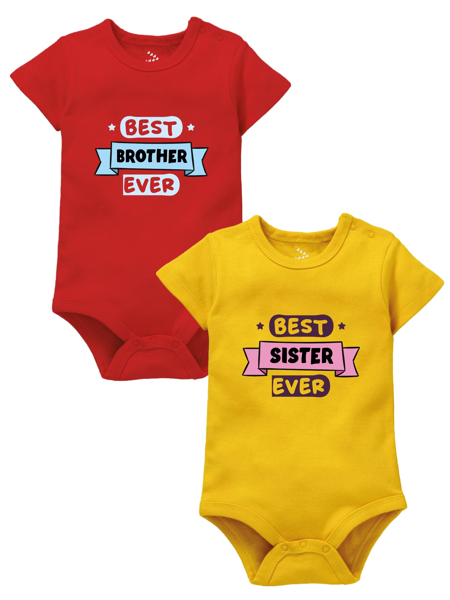 Best Brother Ever and Best Sister Ever - Set of 2