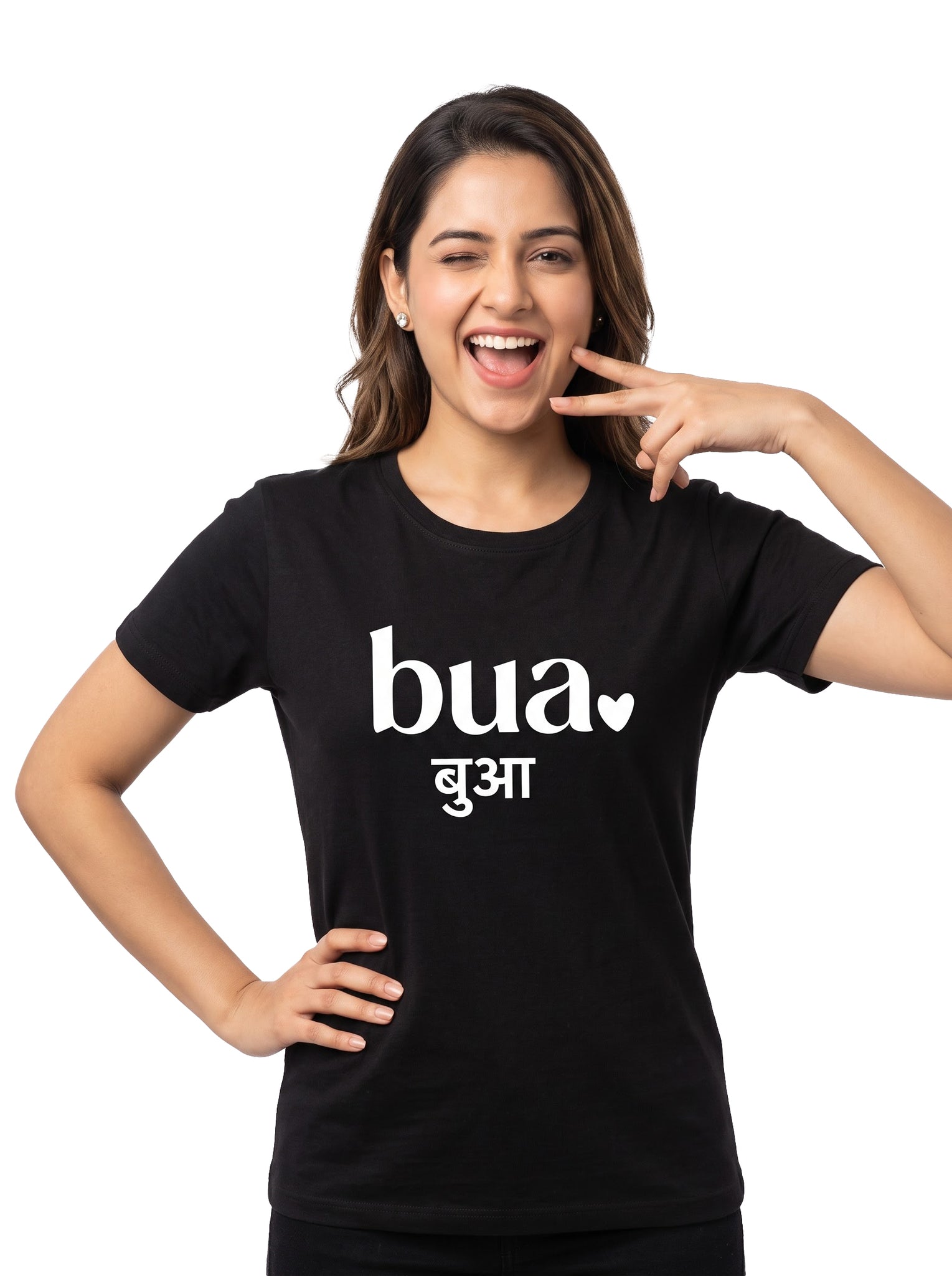 Bua Hindi Printed - Adult T-Shirt