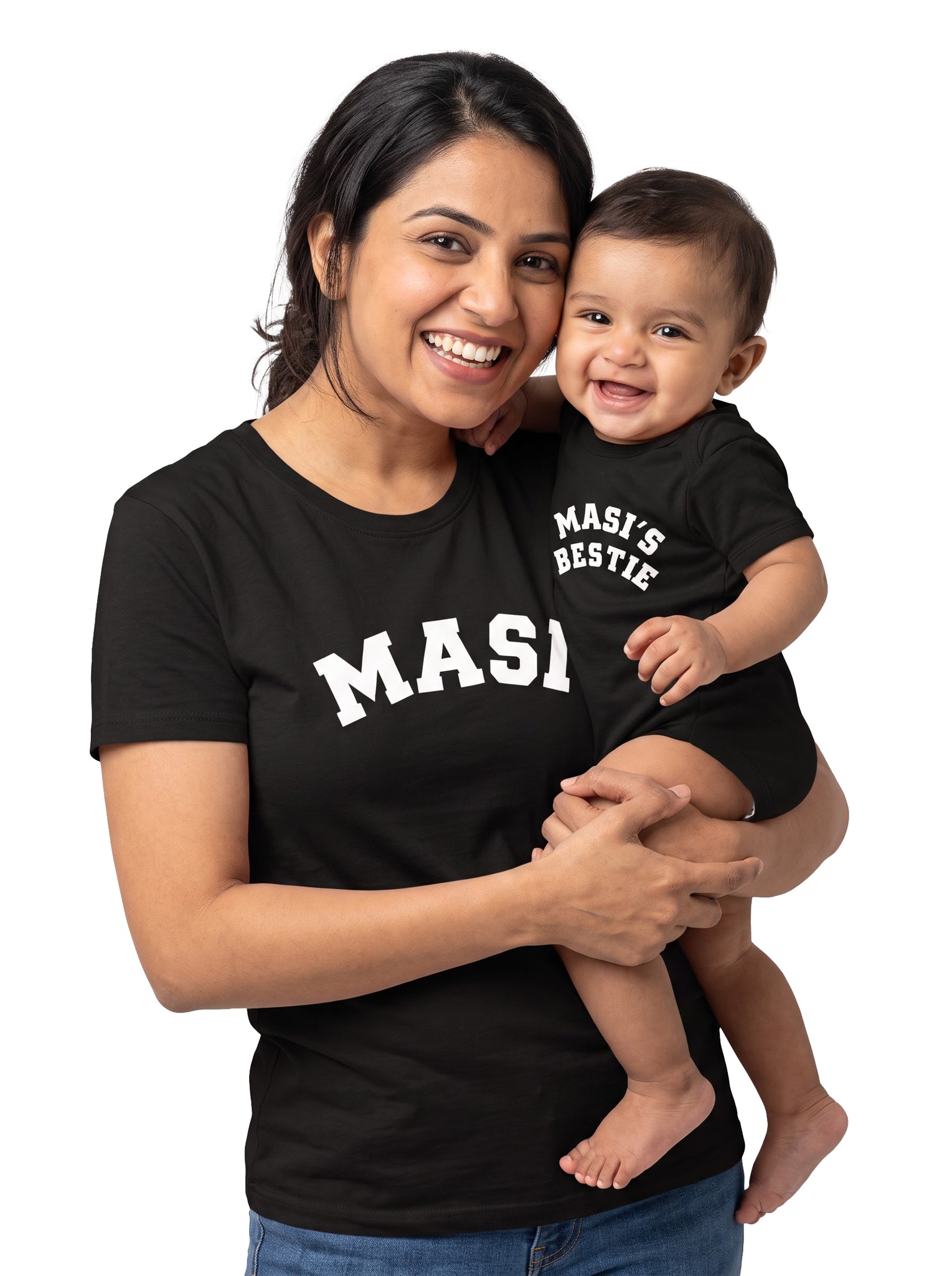 Masi & Masi's Bestie Masi & Baby Matching Outfit - T-Shirt and Romper