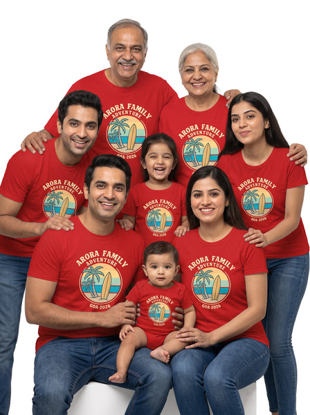 Family Adventure 2026 Printed - Family Matching Outfit