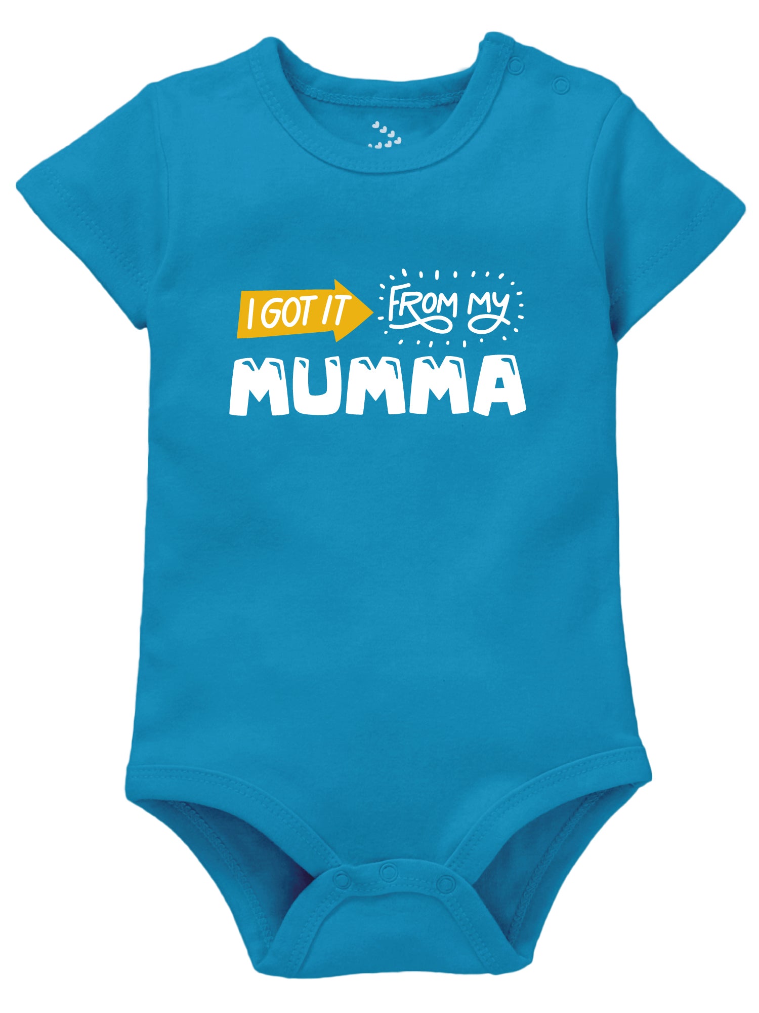 I Got It From My Mumma - Melange Onesie
