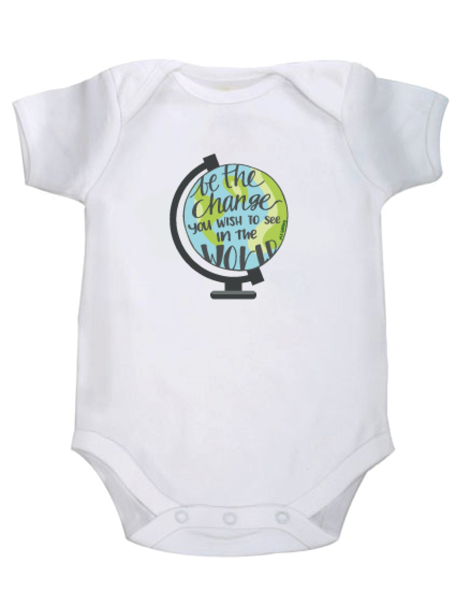 Be the change - M.K. Gandhi - Onesie