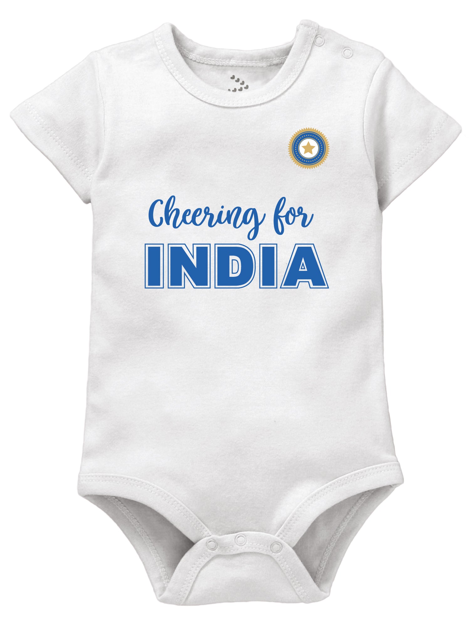 Cheering for India - Test Cricket Onesie