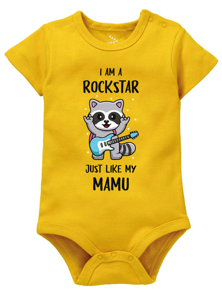 I am a Rockstar Just Like My Mamu - Onesie