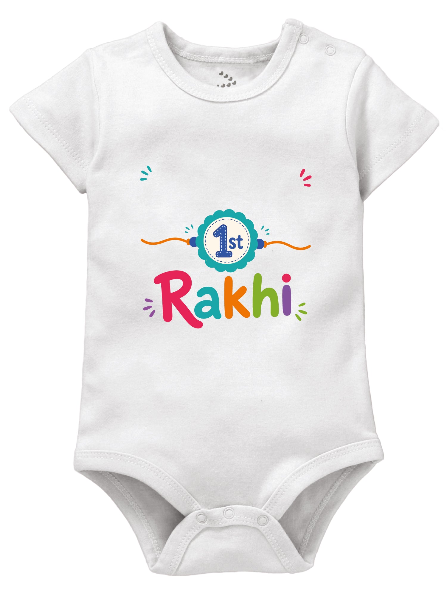 First Rakhi with Name - Onesie