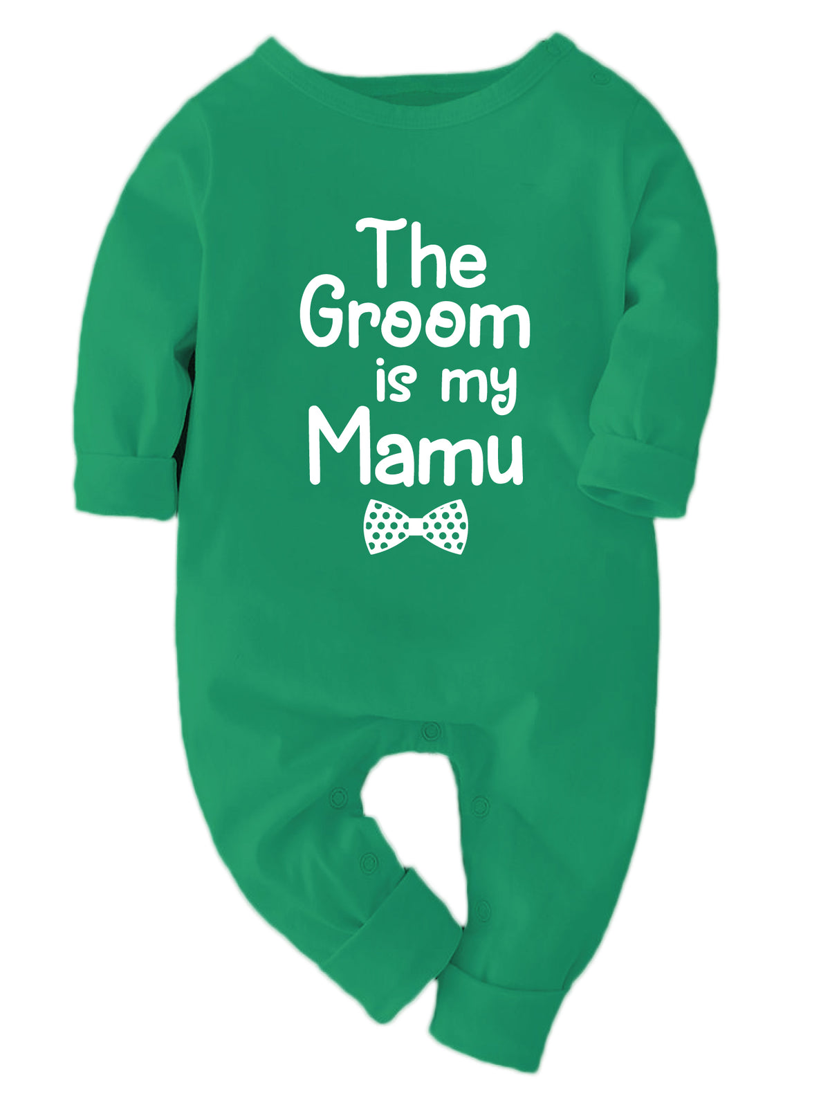 The Groom Is My Chachu/Mamu - Bodysuit | Buy online Baby Onesie/Romper ...