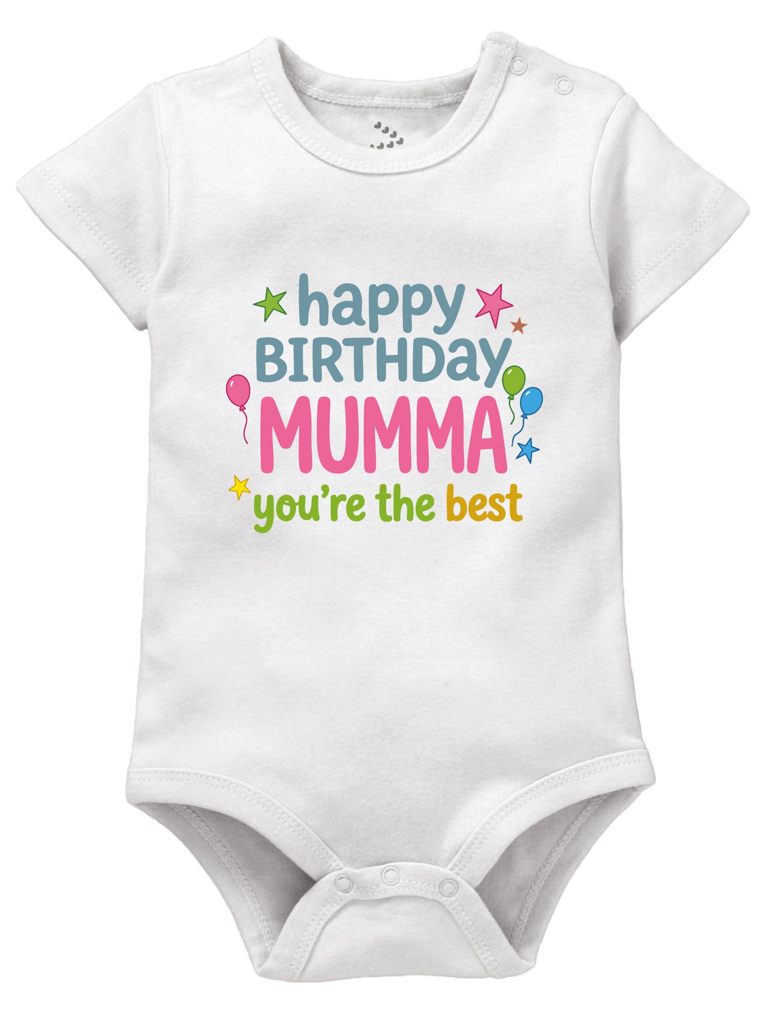 Happy Birthday Mumma You're The Best - Onesie