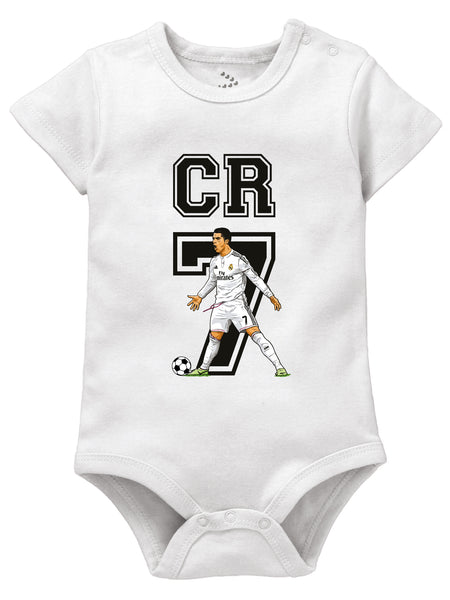 Cr 7 Black Text - Onesie