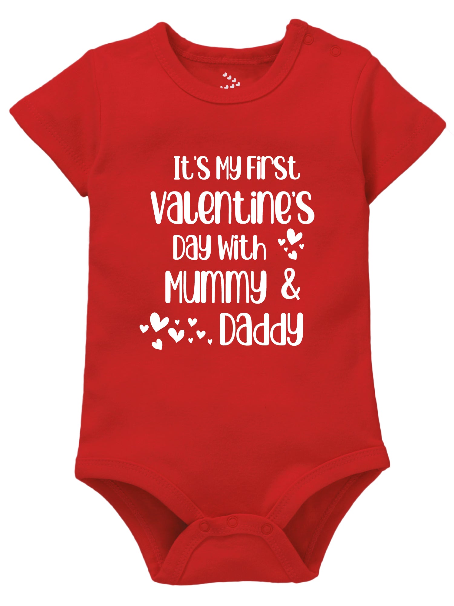 My First Valentine's Day with Mummy and Daddy - Onesie