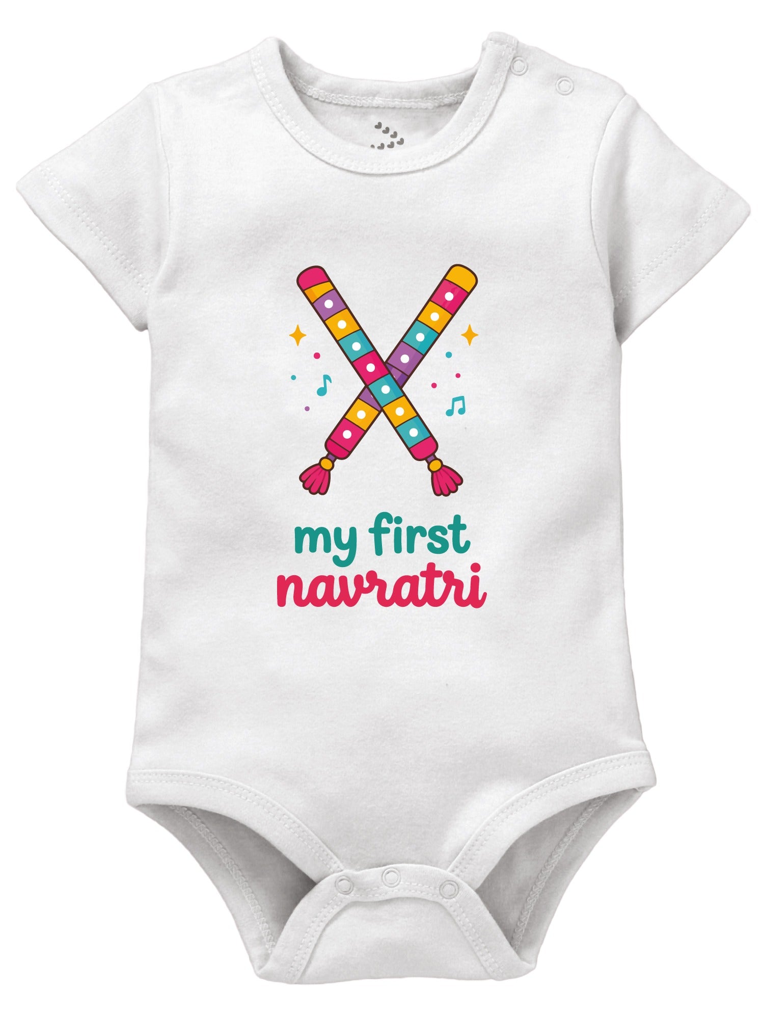 My First Navratri Dandiya - Onesie