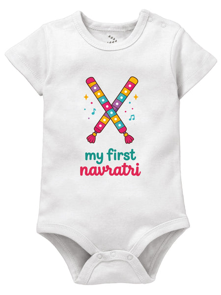My First Navratri Dandiya - Onesie