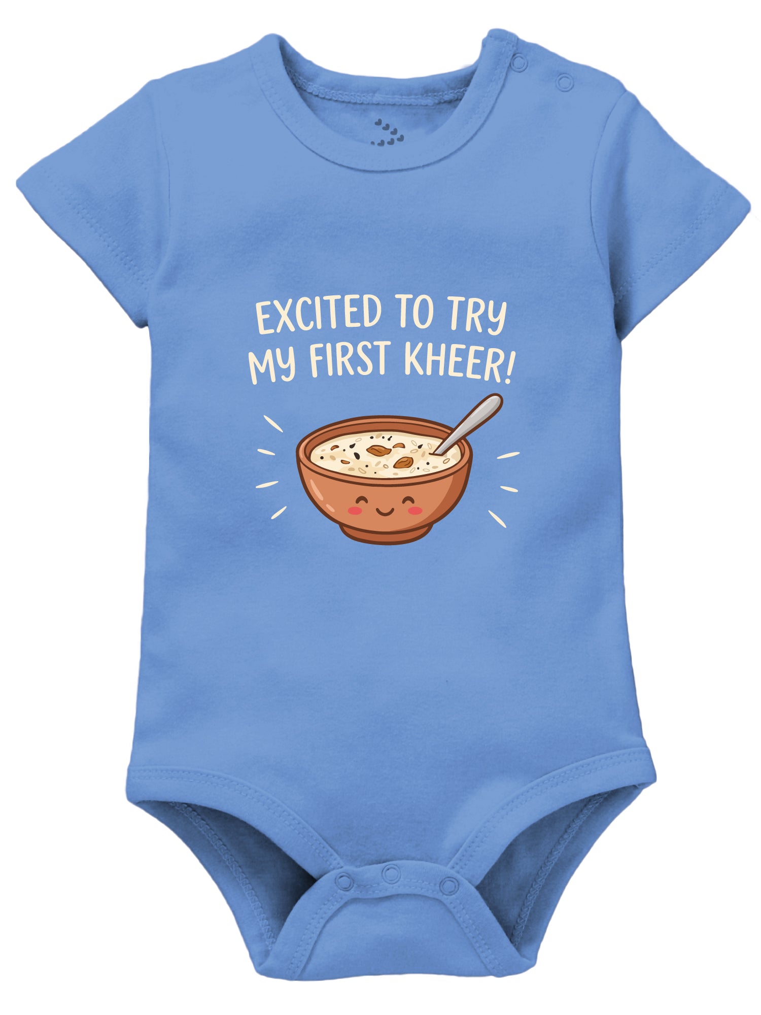 Excited to Try  My First Kheer Printed Annaprashan Theme - Onesie