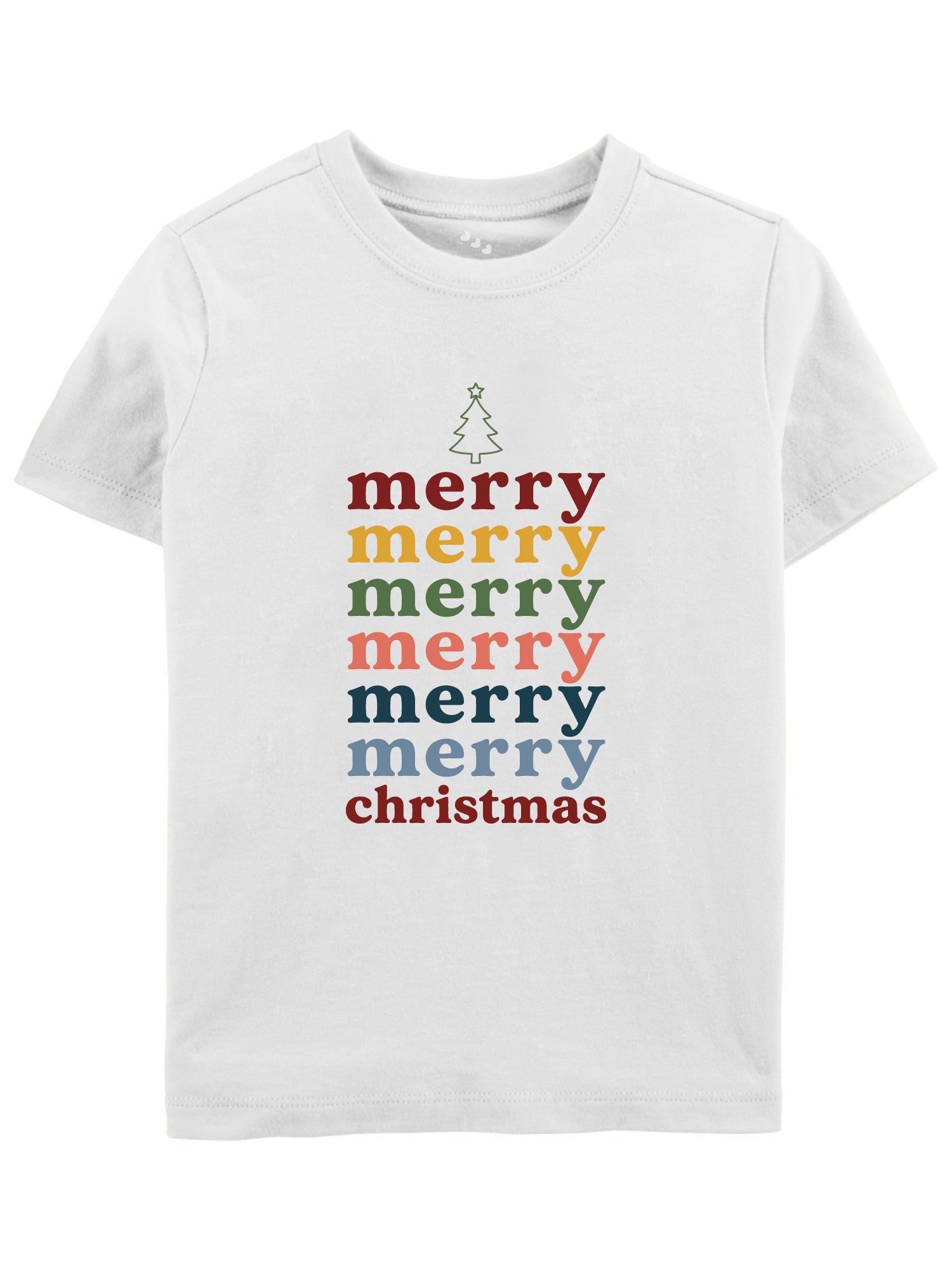 Merry Christmas Printed - Tee