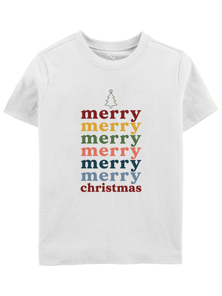 Merry Christmas Printed - Tee