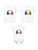Better Together Set of 3 Bear Printed - Family Matching Outfit