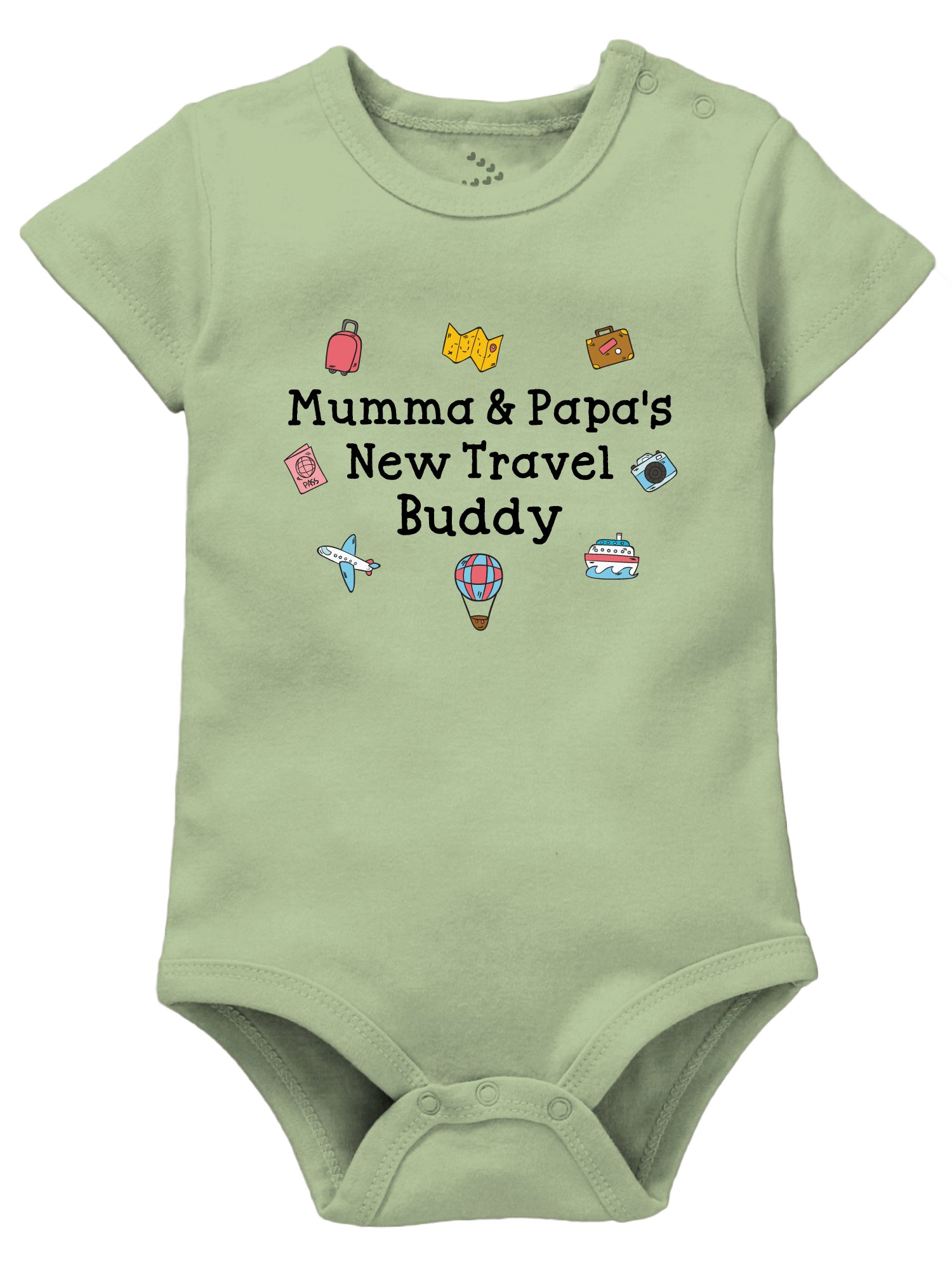 Mumma & Papa's New Travel Buddy - Onesie