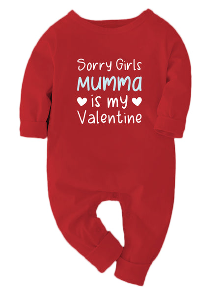 Sorry Girls Mumma Is My Valentine - Bodysuit